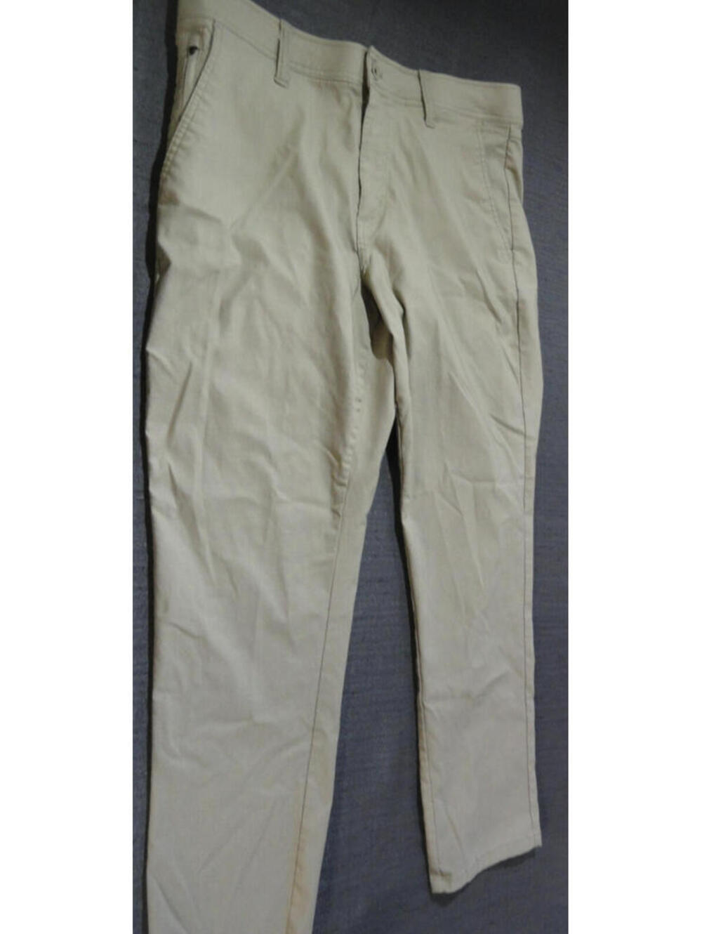DESIGNER WEATHERPROOF VINTAGE CASUAL WORK DRESS KHAKI PANTS MEN'S SIZE 34x30